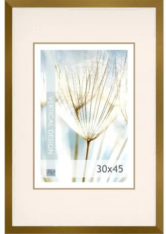 Fotorám 30x45, Quadro/GOLD