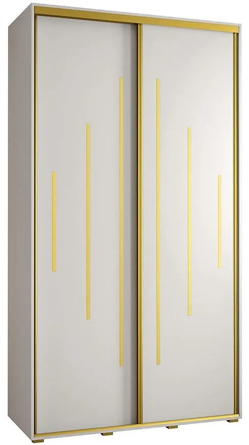 Skriňa 45 Canaris 12 140 biela/gold