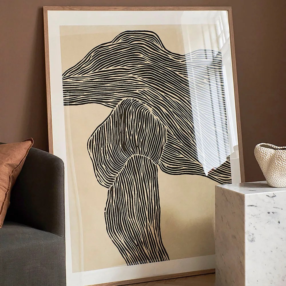 The Poster Club Plagát The Line No16 by Rebecca Hein 50x70 cm