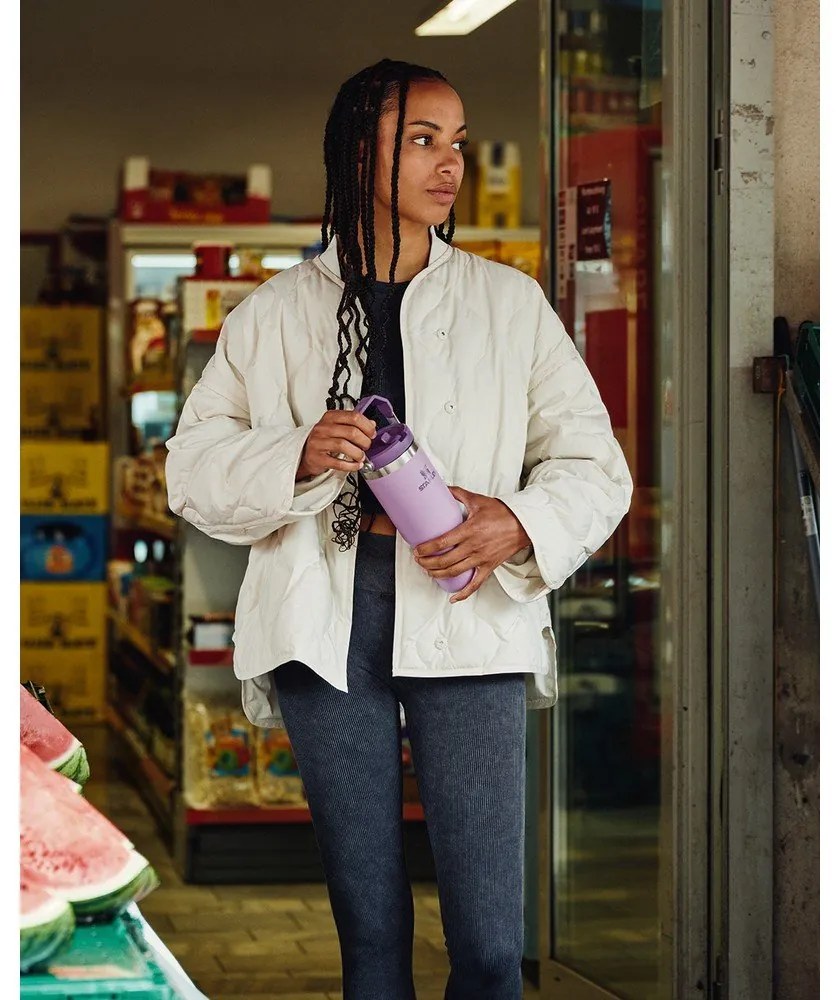 Ružová termoska z nehrdzavejúcej ocele 890 ml IceFlow™ Flip Straw 2.0 Tumbler Cherry Blossom – Stanley