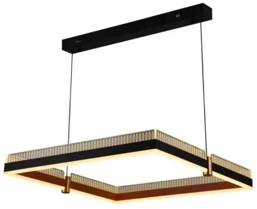 LED Stmievateľný luster na lanku LED/100W/230V 3000-6500K + diaľkové ovládanie