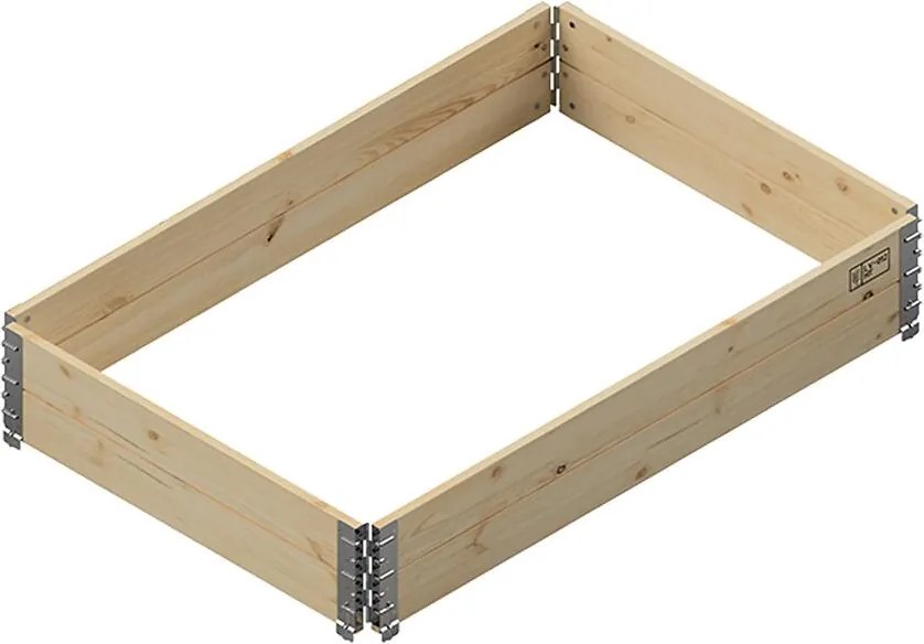 Vyvýšený záhon natural eco 120x80x19,5 cm