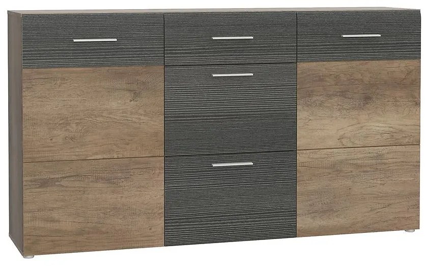 Komoda Nabou P74 starožitný dub/touchwood