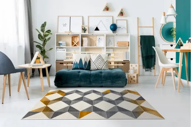 Koberec GINA 21245861 Zygzak geometrický béž / sivý