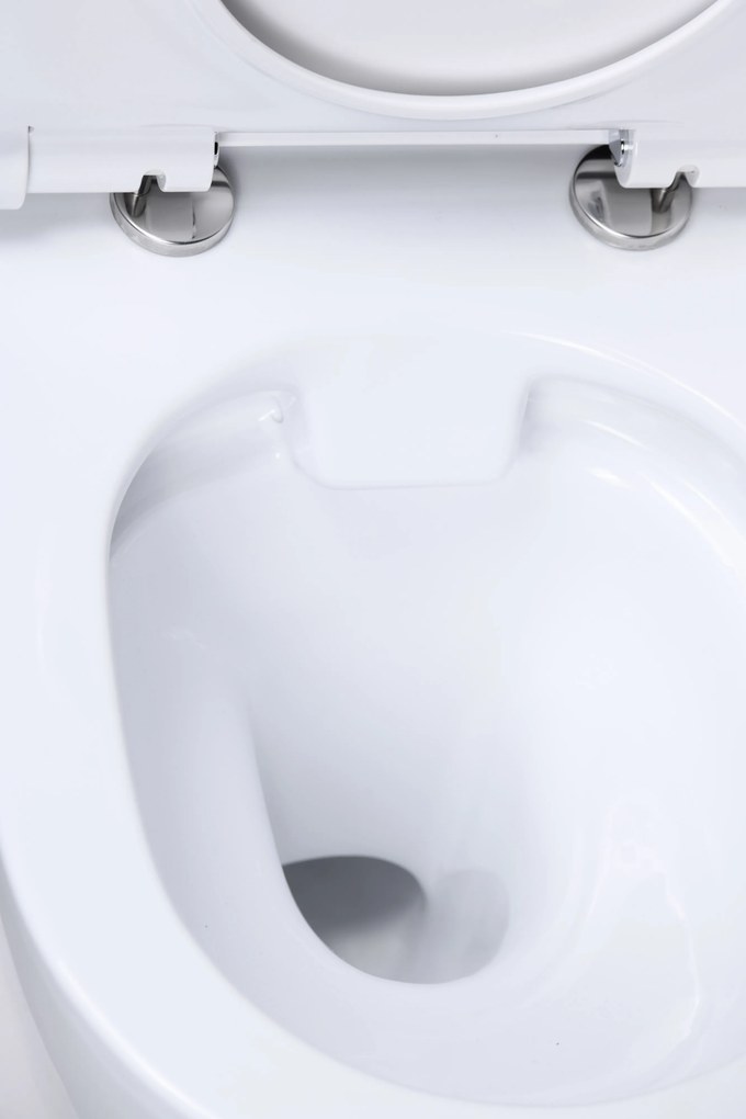 Závesný WC komplet bez okraja UpTrend Caneo TR2196D, vrátane sedadla
