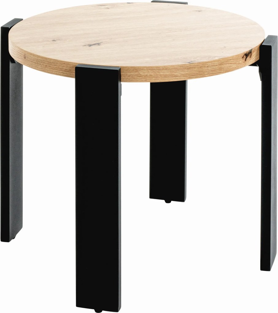 XXXLutz PRÍRUČNÝ STOLÍK, farba duba - Stolíky do obývačky - 001931037125