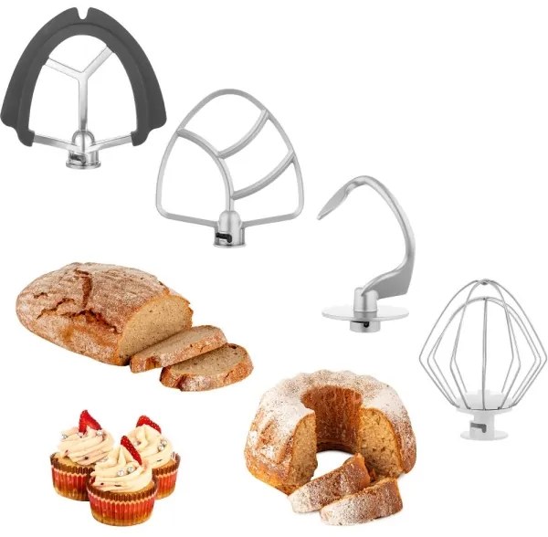 Sencor - Kuchynský robot s nerezovou misou 1000W/230V šedá