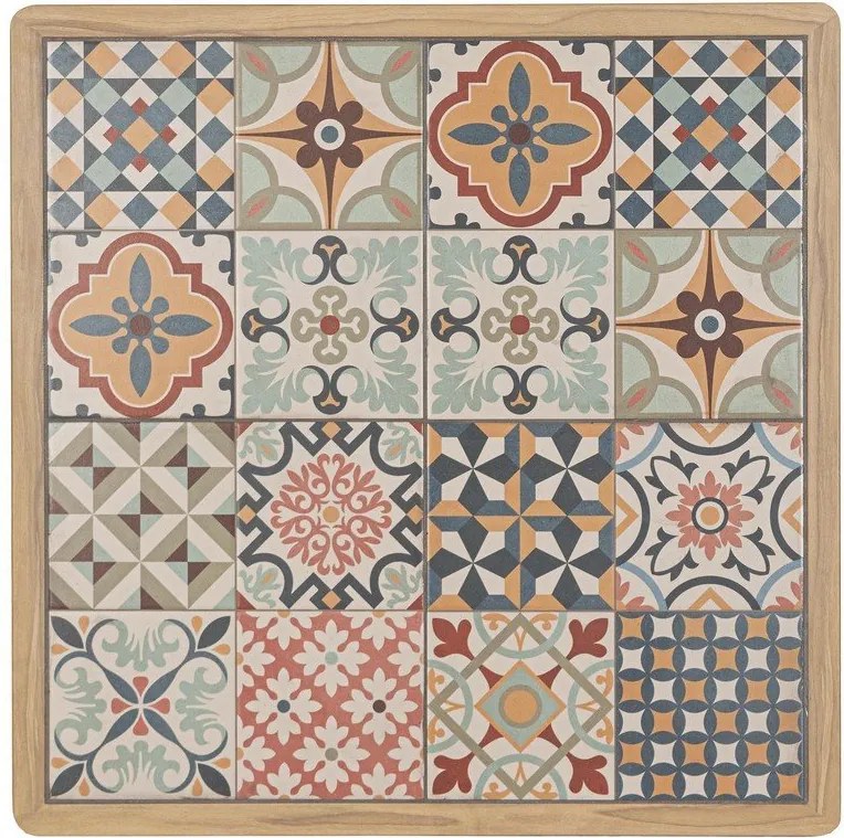 Oceľový záhradný stolík 73x73 cm Kalimera – Bizzotto