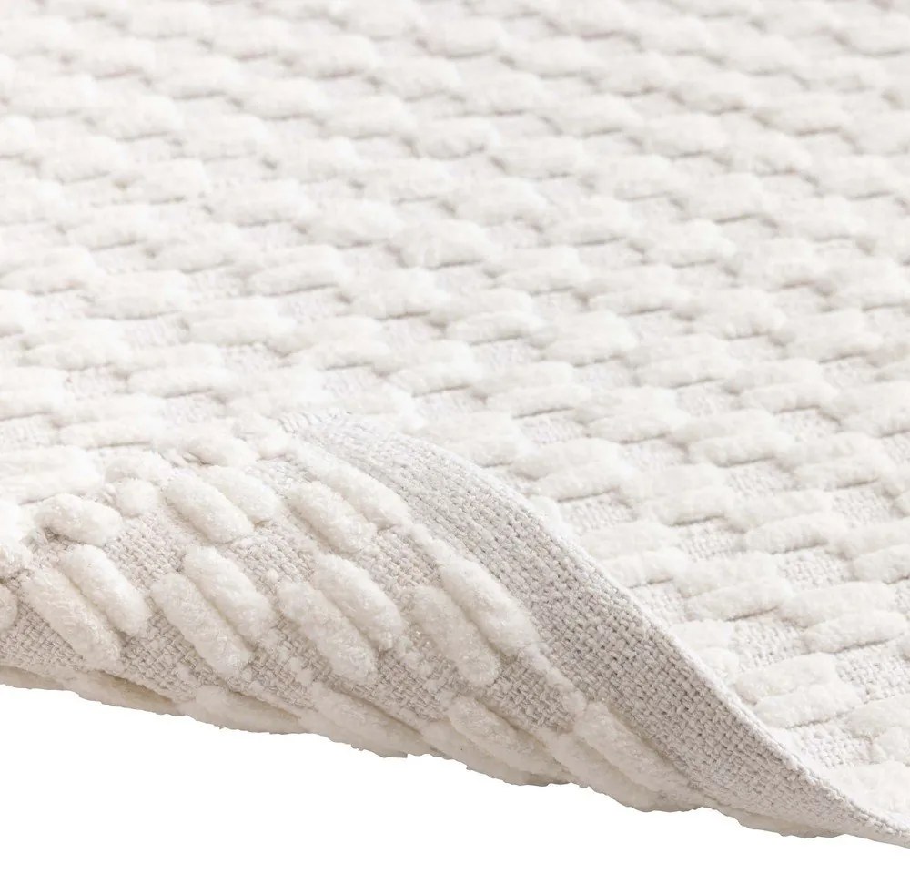 Krémová kúpeľňová predložka 50x80 cm Lois – douceur d'intérieur