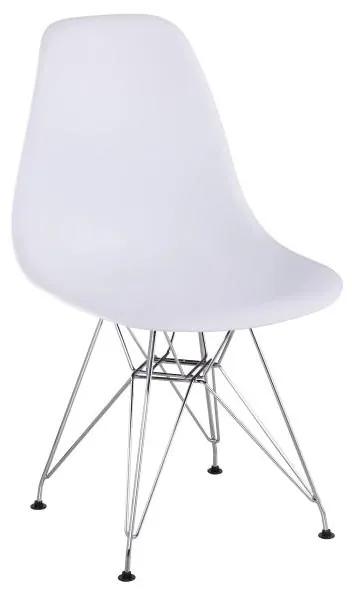 Biela stolička ANISA 2 NEW