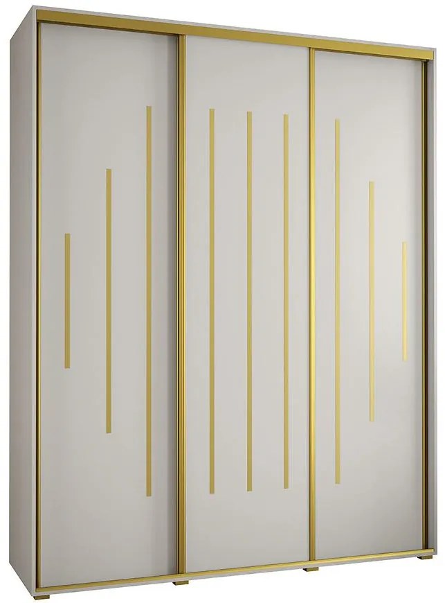 Skriňa 45 Canaris 12 190 biela/gold