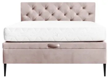 Rám postele DONNA KP ružový 120x200 cm