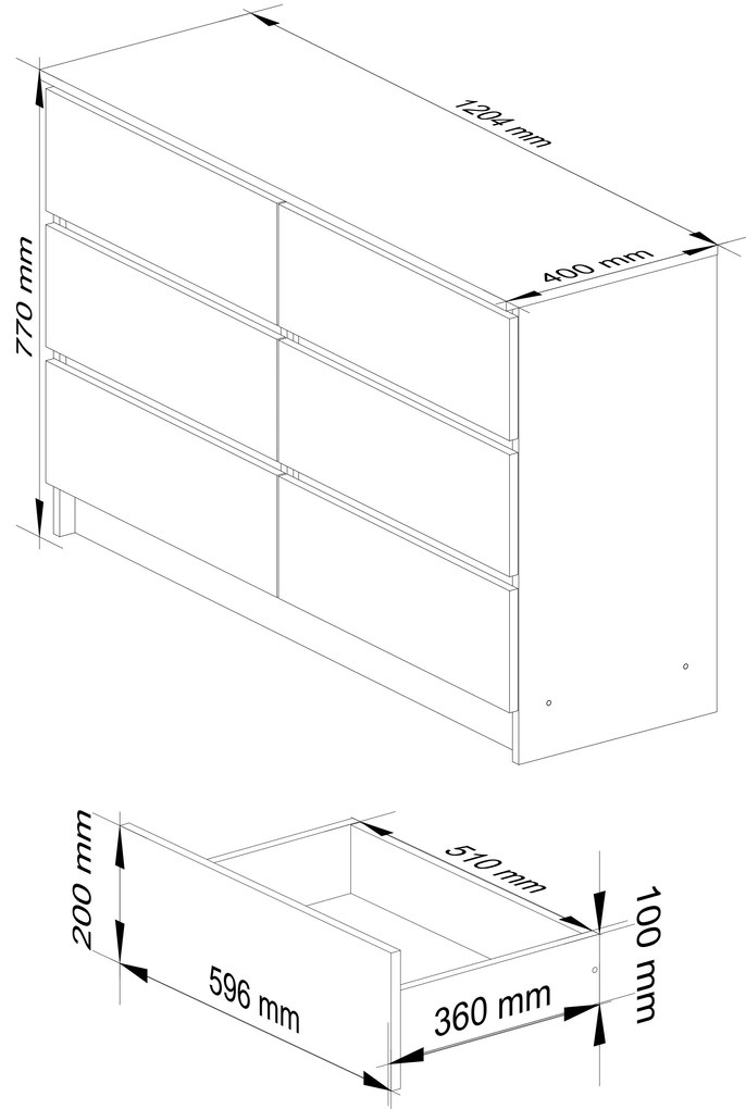 Komoda Kapil (dub sonoma + wenge). Akcia -22%. Vlastná spoľahlivá doprava až k Vám domov. 1069024