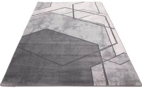 Koberec Diamond K8781S strieborný