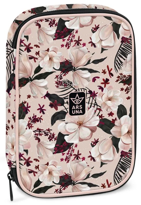 Peračník 1zip poschodový Flowery Pink ARS UNA