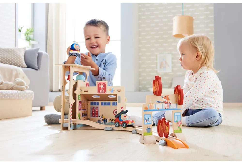 Guľôčková dráha Kullerbü - Hasičská stanica