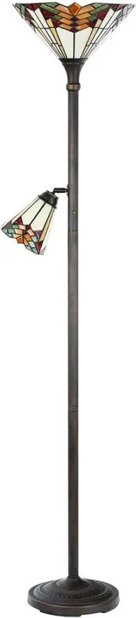 Stojaca lampa Tiffany Montaq - Ø 30*178 cm