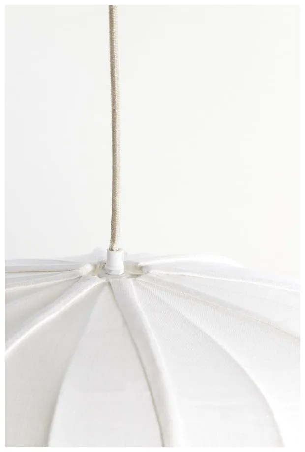 Krémové závesné svietidlo ø 49,5 cm Zubedo – Light &amp; Living