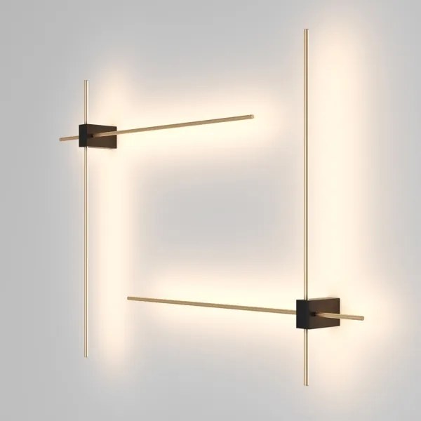 Maytoni C070WL-L12GB3K - LED Nástenné svietidlo PARS LED/12W/230V CRI 90 čierna