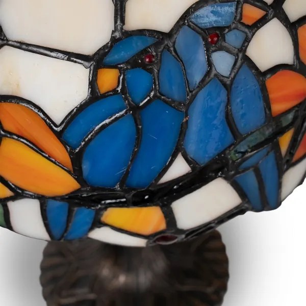 Brilagi - Tiffany vitrážová stolná lampa JUNGLE 1xE27/60W/230V
