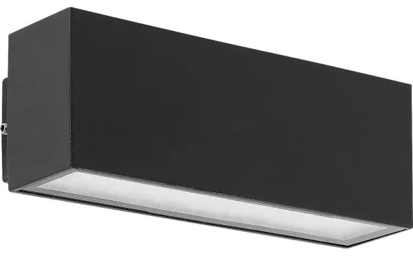 Rabalux 77075 - LED Vonkajšie nástenné svietidlo MATARO LED/10W/230V IP54 čierna
