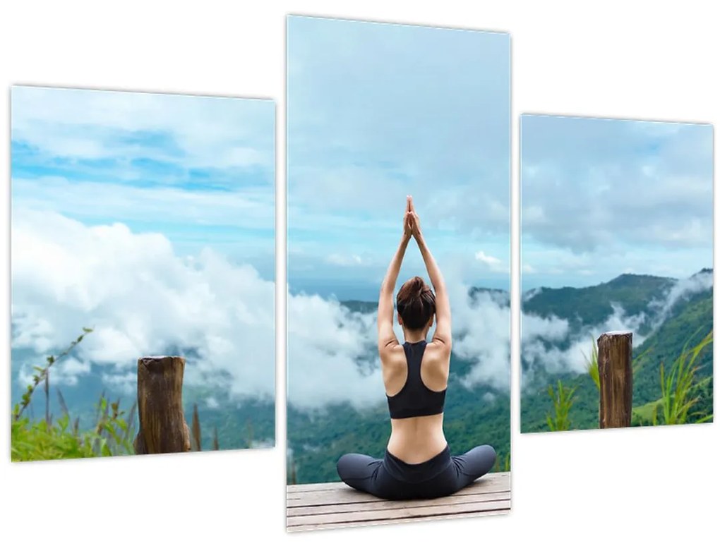 Obraz - Jóga (90x60 cm)