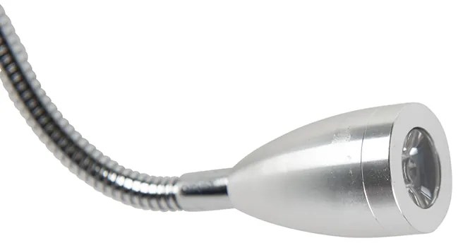 Moderná nástenná lampa biela s čiernym zamatovým tienidlom - Brescia