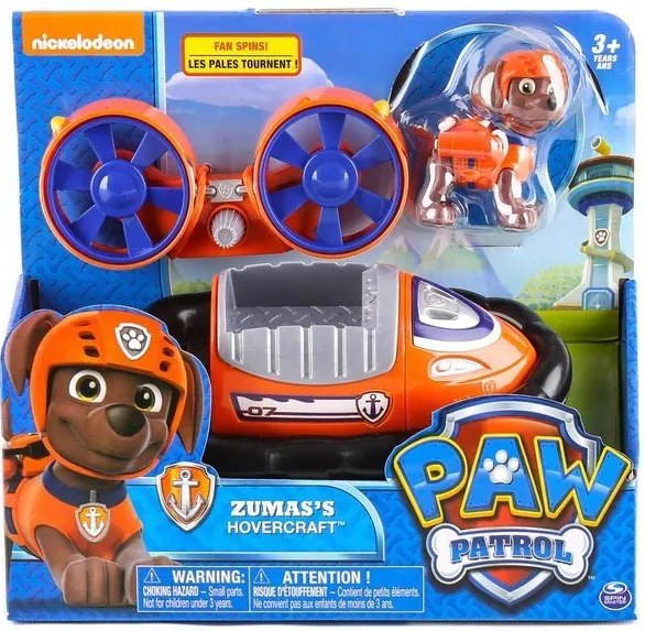 Spin Master PAW PATROL ZUMA Vznášadlo s vrtuľami