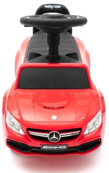 BABY MIX Detské odrážadlo Mercedes Benz AMG C63 Coupe Baby Mix červené