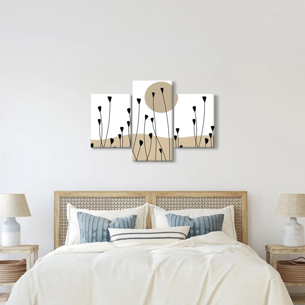 Obraz - Grafická lúka N⁰2 (90x60 cm)