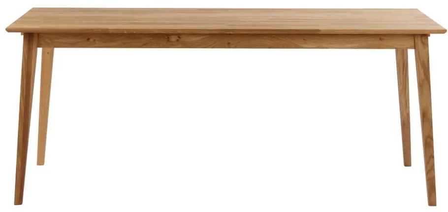 Prírodný dubový jedálenský stôl Rowico Mimi, 180 x 90 cm