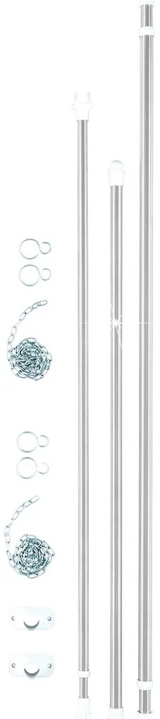 Wenko Teleskopický 3-dielny systém vešiakov, nehrdz. oceľ