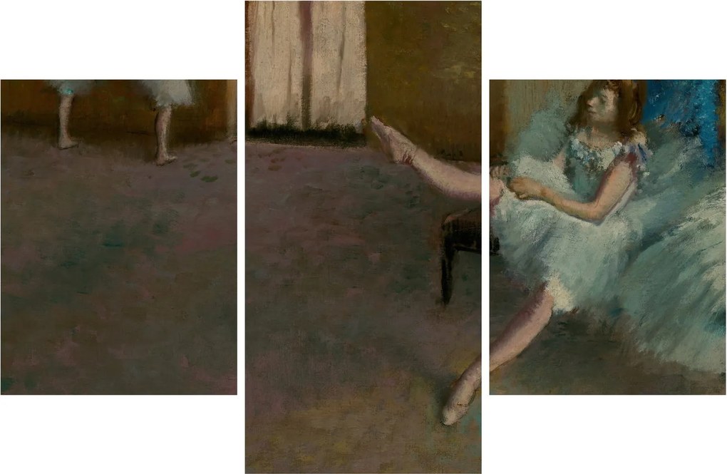 Obraz - Edgar Degas, Before the Ballet, reprodukcia (90x60 cm)