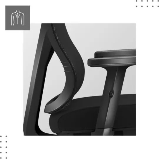 Kancelárska stolička Manager 3.3 Black