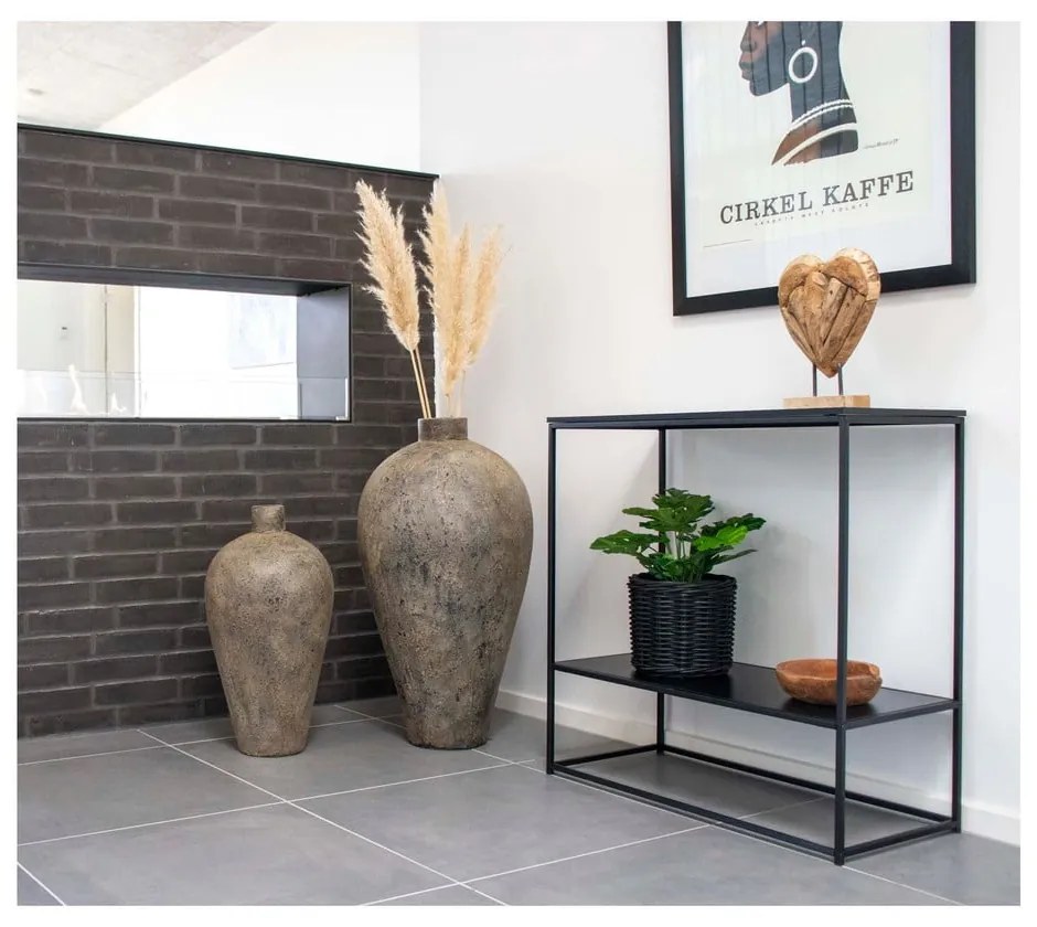 Hnedá terakotová vysoká váza Corvo – House Nordic