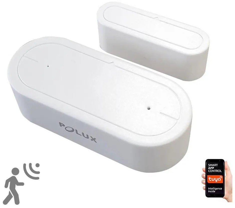 Snímač okien SMART 2xAAA/Wi-Fi Tuya