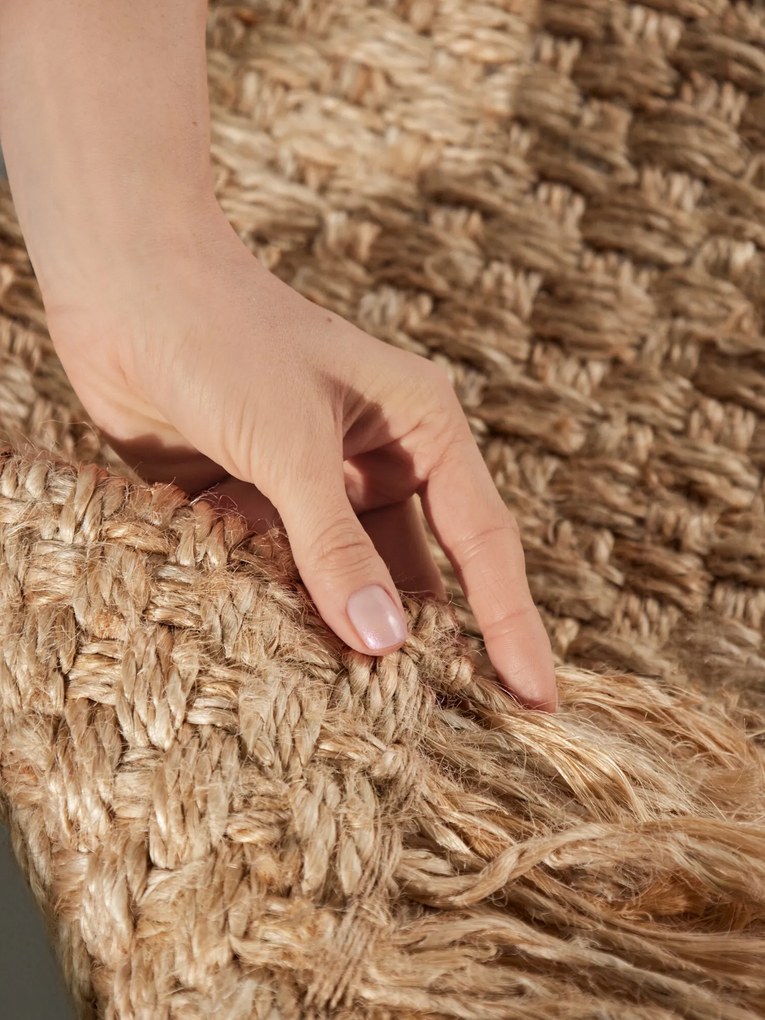 Hanse Home, Behúň Handloom 106335 Fjord Natural Gold, 80x300, béžová, chodba / predsieň