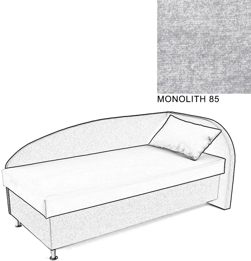 AVA NAVI, PRAVÁ 90x200 Varianta: MONOLITH 85