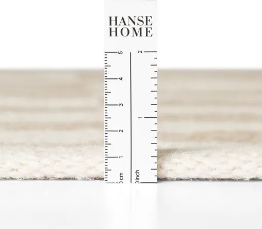 Obojstranný koberec Hanse Home Vika béžový / prírodný / biely