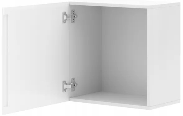 Nástěnná skříňka Vivien 50 cm bílý lesk