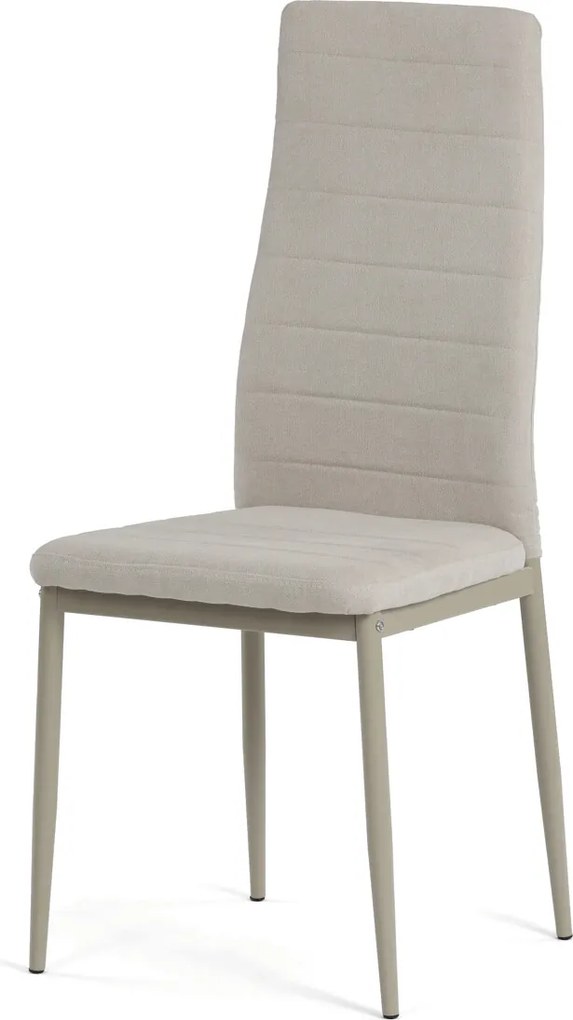 Jedálenská stolička látka/kov DCL-V5031 Farba: Béžová