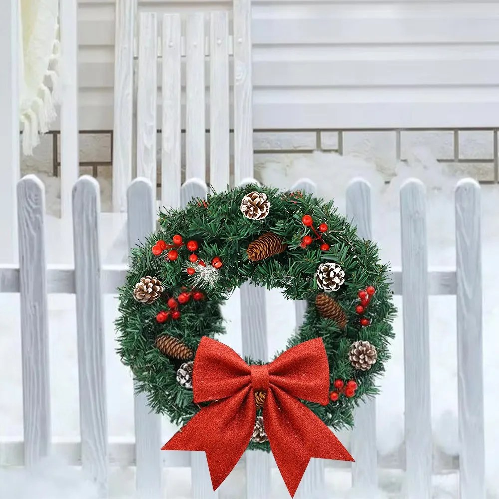 Vianočný veniec na dvere 60 cm