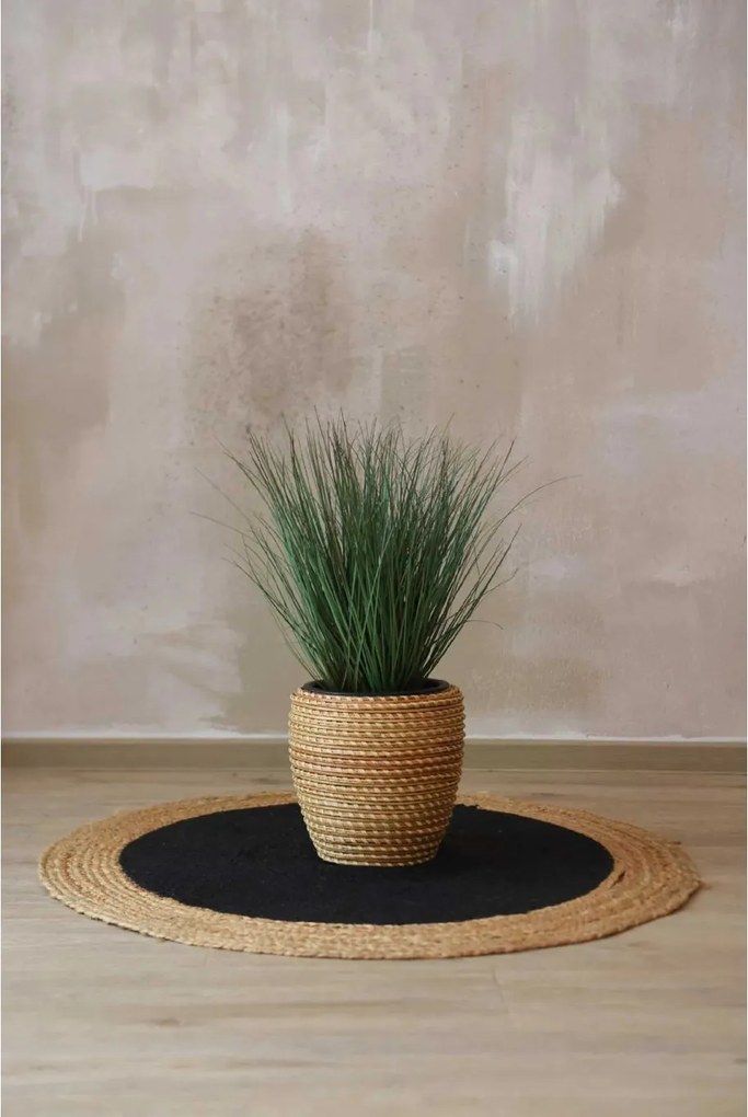 Interiérový kvetináč MASTELLO, ratan, 24x24 cm, natur