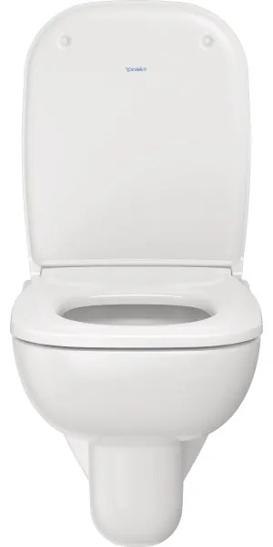 Duravit 25700920002 - Závesné bezokrajové WC D-CODE, keramika / lesklá biela