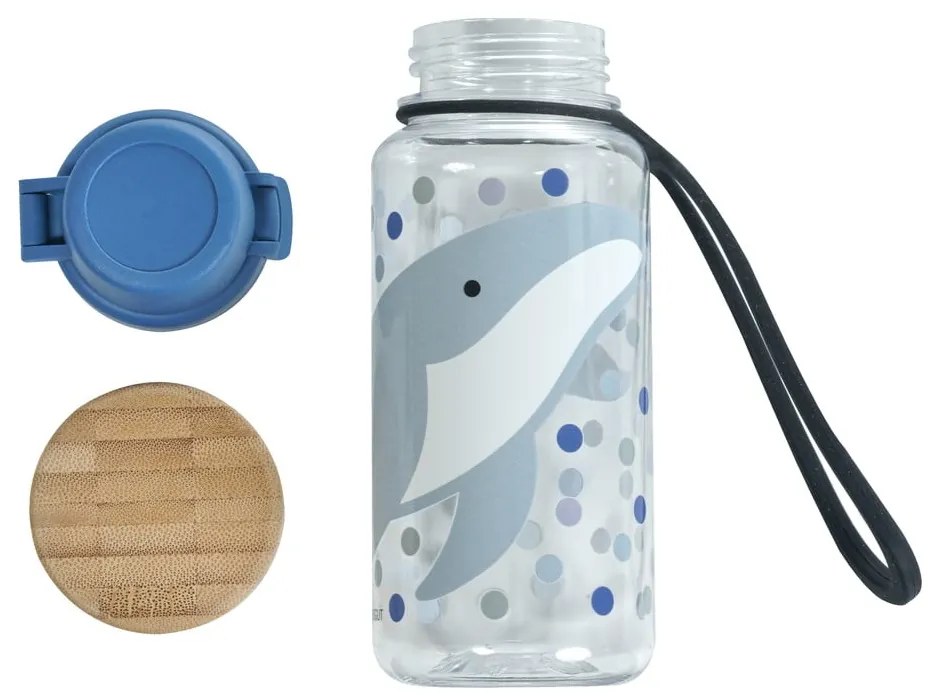 Tritánová detská fľaša 400 ml Whale – Kindsgut