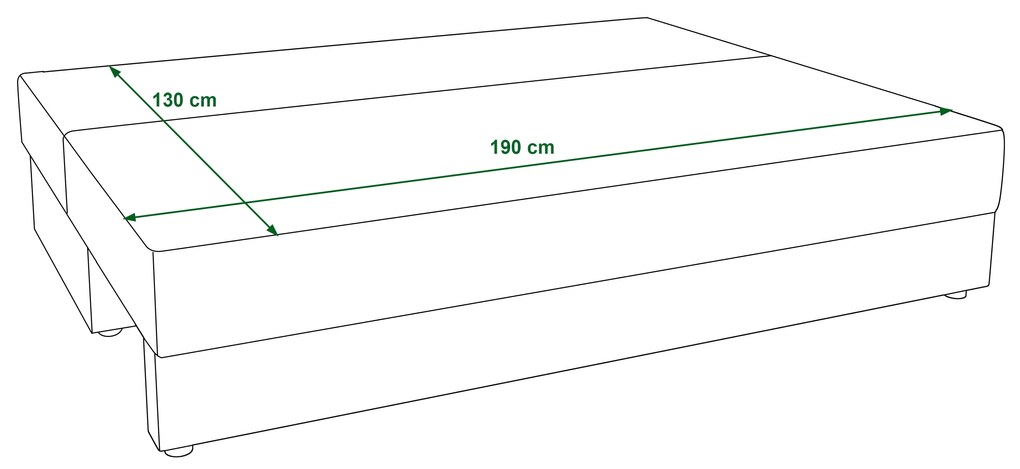 Pohovka dvojsedačka Radiant (čierna + tyrkysová). Vlastná spoľahlivá doprava až k Vám domov. 1056820