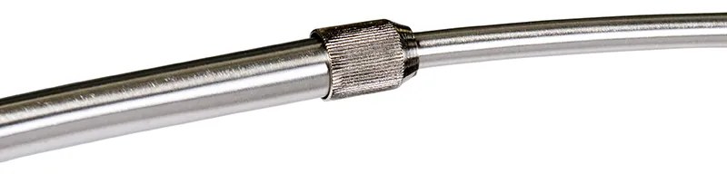 Obojková lampa z ocele s tienidlom 35/35/20 modrá nastaviteľná - XXL