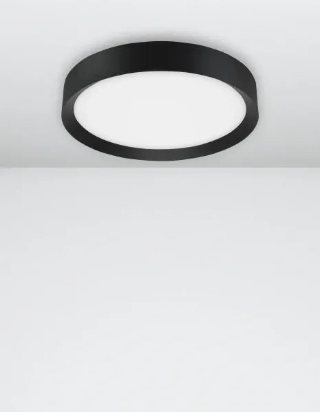 LED stropné svietidlo Luton 55 čierne