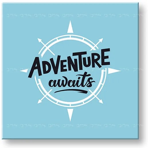 Motivačný obraz na stenu Adventure awaits_001 | rôzne rozmery