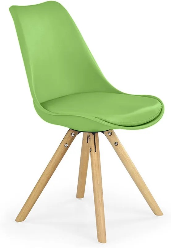 DREVONA Jedálenská stolička zelená K201